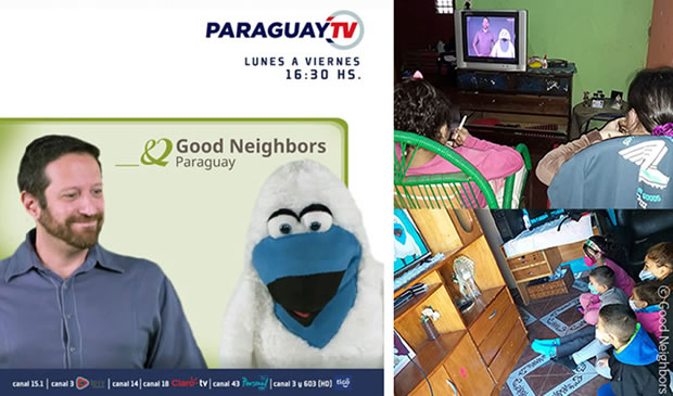 パラグアイで教育番組「GoodKids」を製作