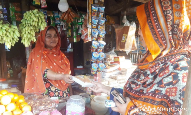 ヒジャブを纏う女性たち