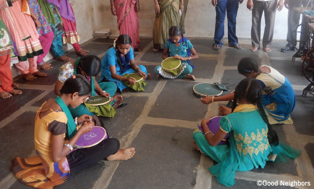 職業訓練の様子