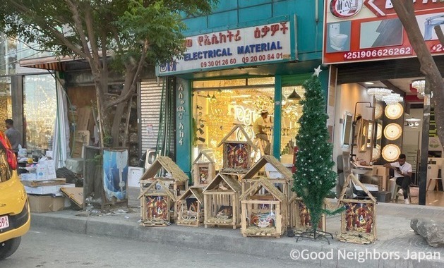 クリスマスの街の様子