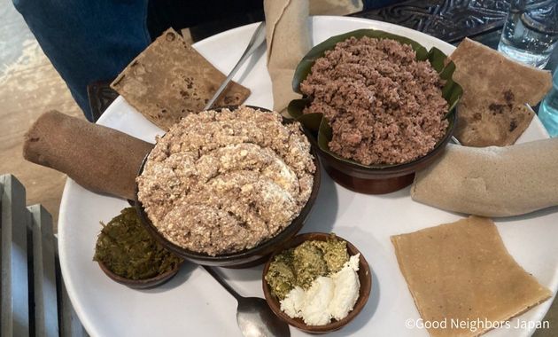 グラゲ民族の伝統食