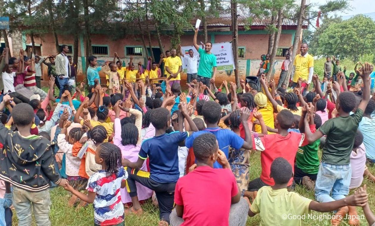 平和について考える日のイベントの様子