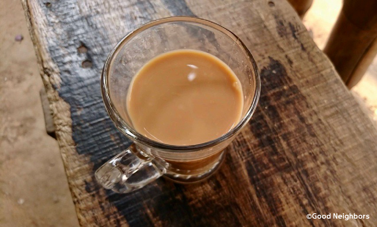 バングラデシュの紅茶チャー