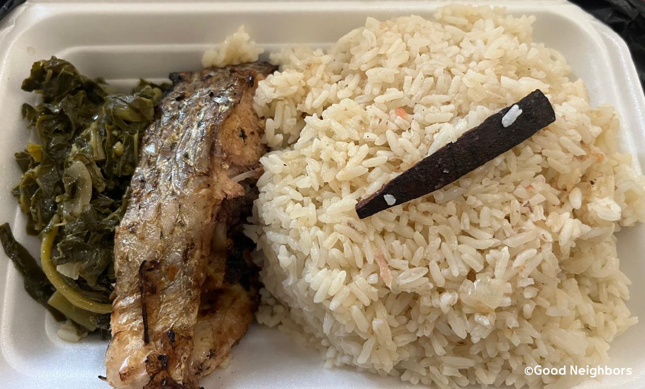 カーボデルガード州で食べられる昼食