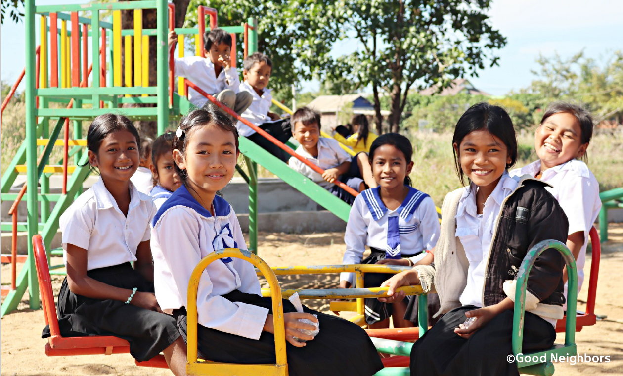 子どもたちと遊び場