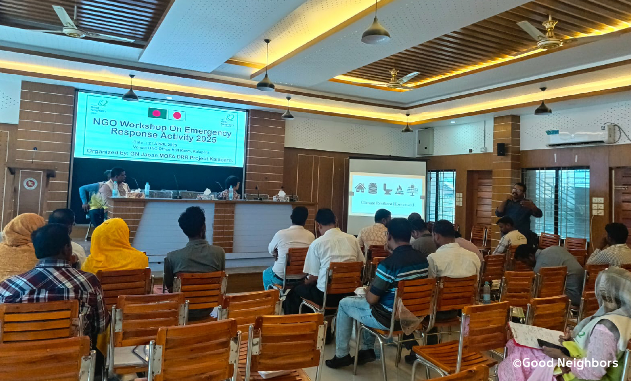 地域のNGOとワークショップ