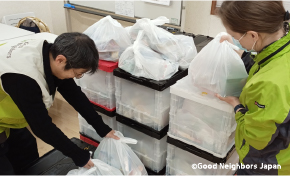 ボランティア活動の様子