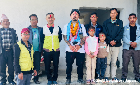 支援する子どもや家族と対面