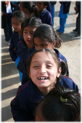 ネパールの子ども達