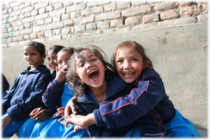 ネパールの子ども達