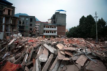 中国四川省大地震緊急支援活動