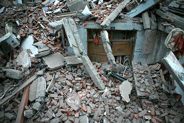 中国四川省大地震緊急支援活動
