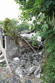 中国四川省大地震災害支援