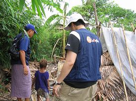 ミャンマー大型サイクロン災害支援